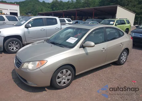 2007 Hyundai Elantra Gls/Limited/Se из США, поврежденный, VIN KMHDU46D67U215002